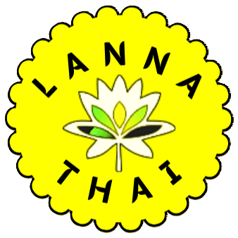 Lanna Thai Logo_Curved Yellow black outline no background